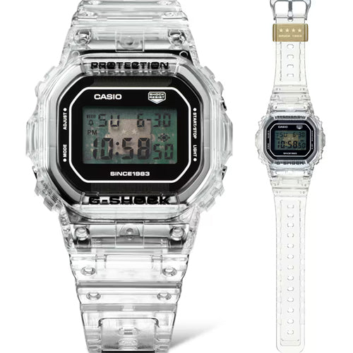 Casio G-Shock G-SHOCK 40th Anniversary CLEAR REMIX 5000 Series Transparent Dial Men 42.8mm G1438 DW-5040RX-7 - view 2