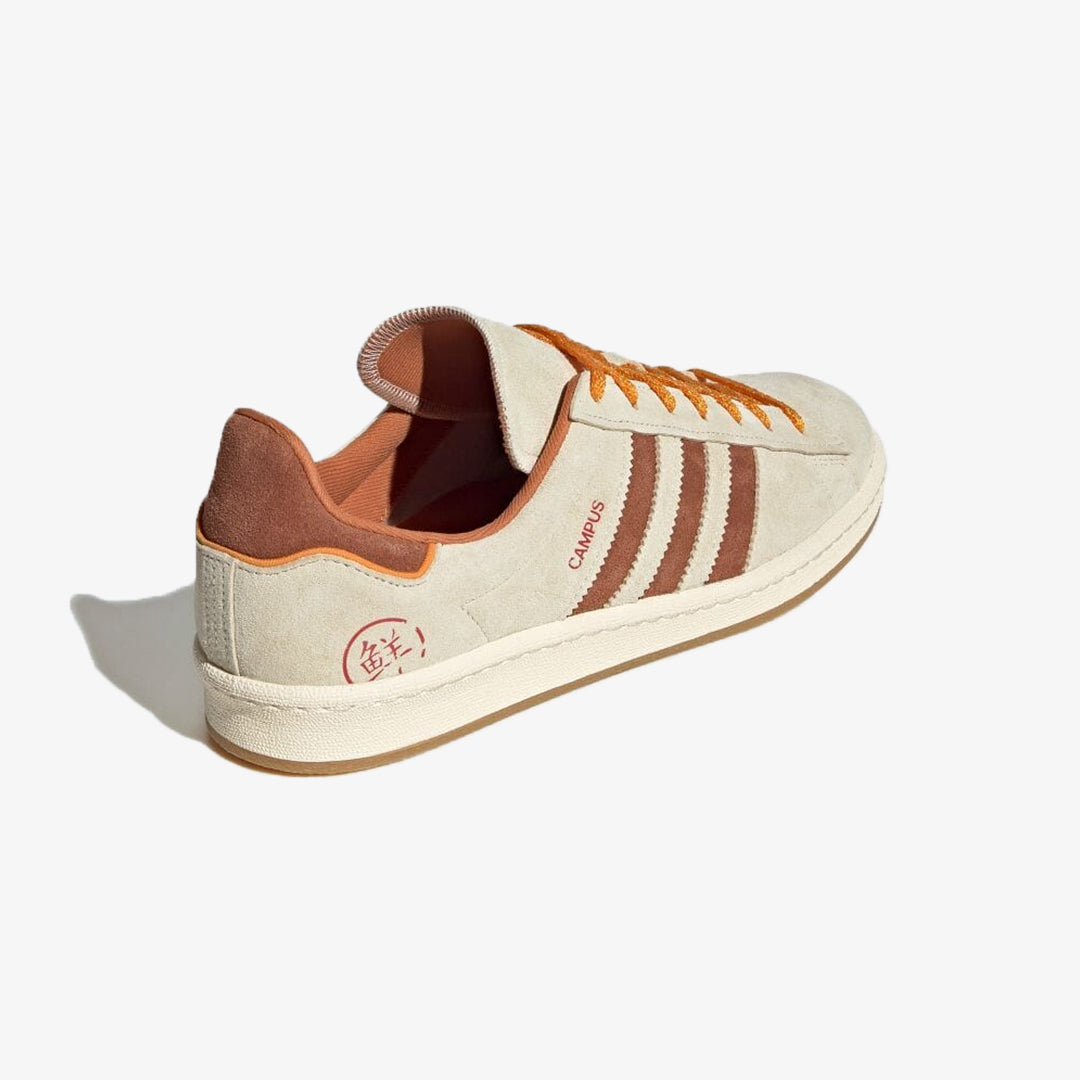 Adidas Originals | CAMPUS 80S { CREAM WHITE/AUBURN - view 2