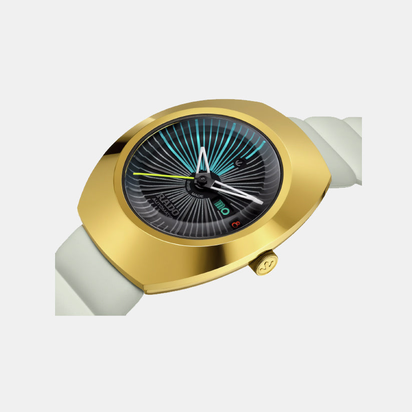 Rado Diastar Unisex Automatic Black Dial Analog Original X Tej Chauhan Special Edition Watch R12165155 - view 2