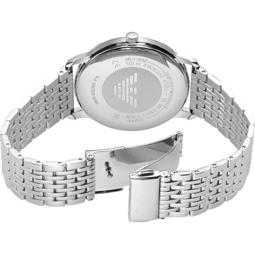 Emporio Armani Minimalist Black Dial Men 42mm - view 2