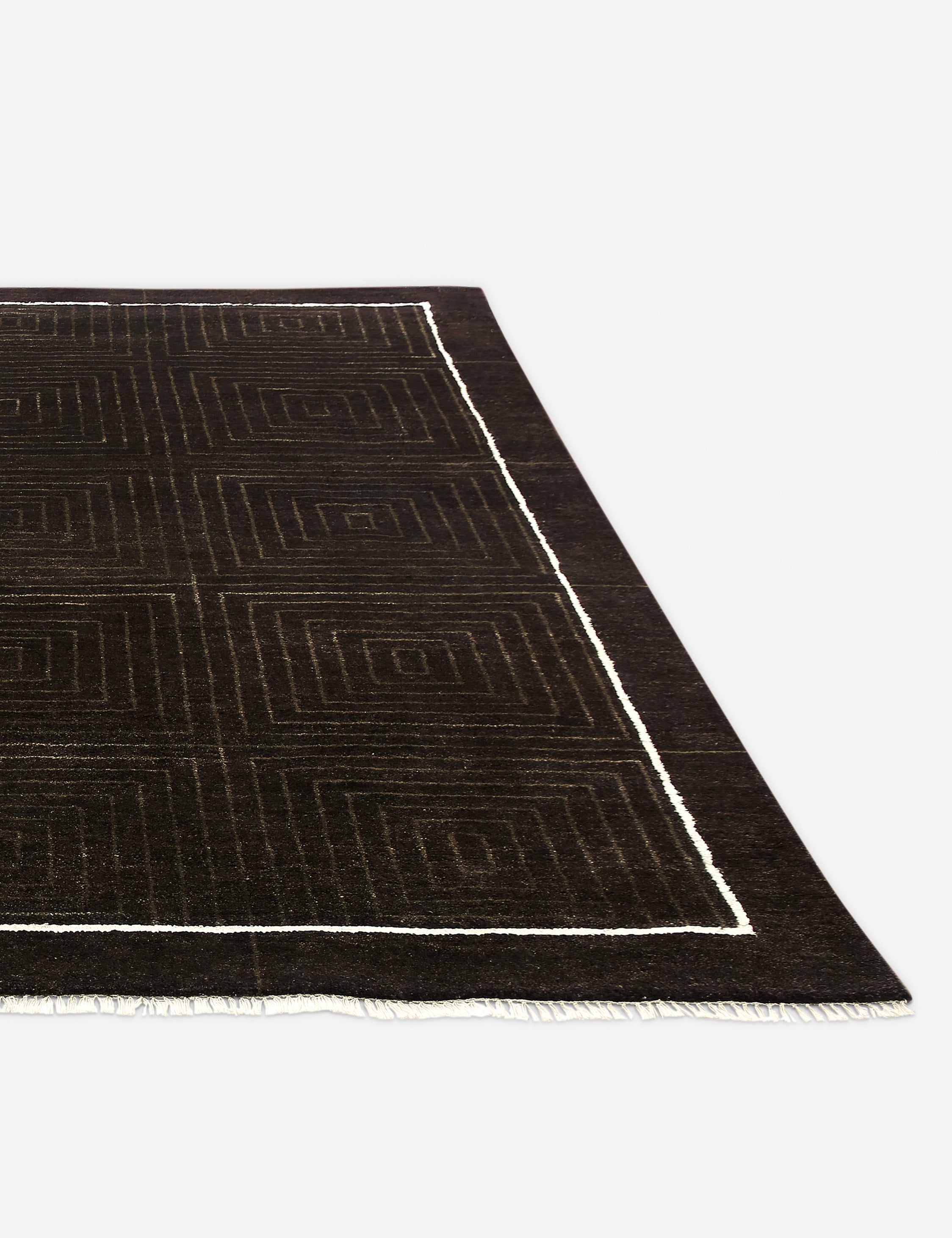 Lulu and Georgia Barcelona Hand-Knotted Wool Rug by Button Atelier x Co.House Designs - view 2