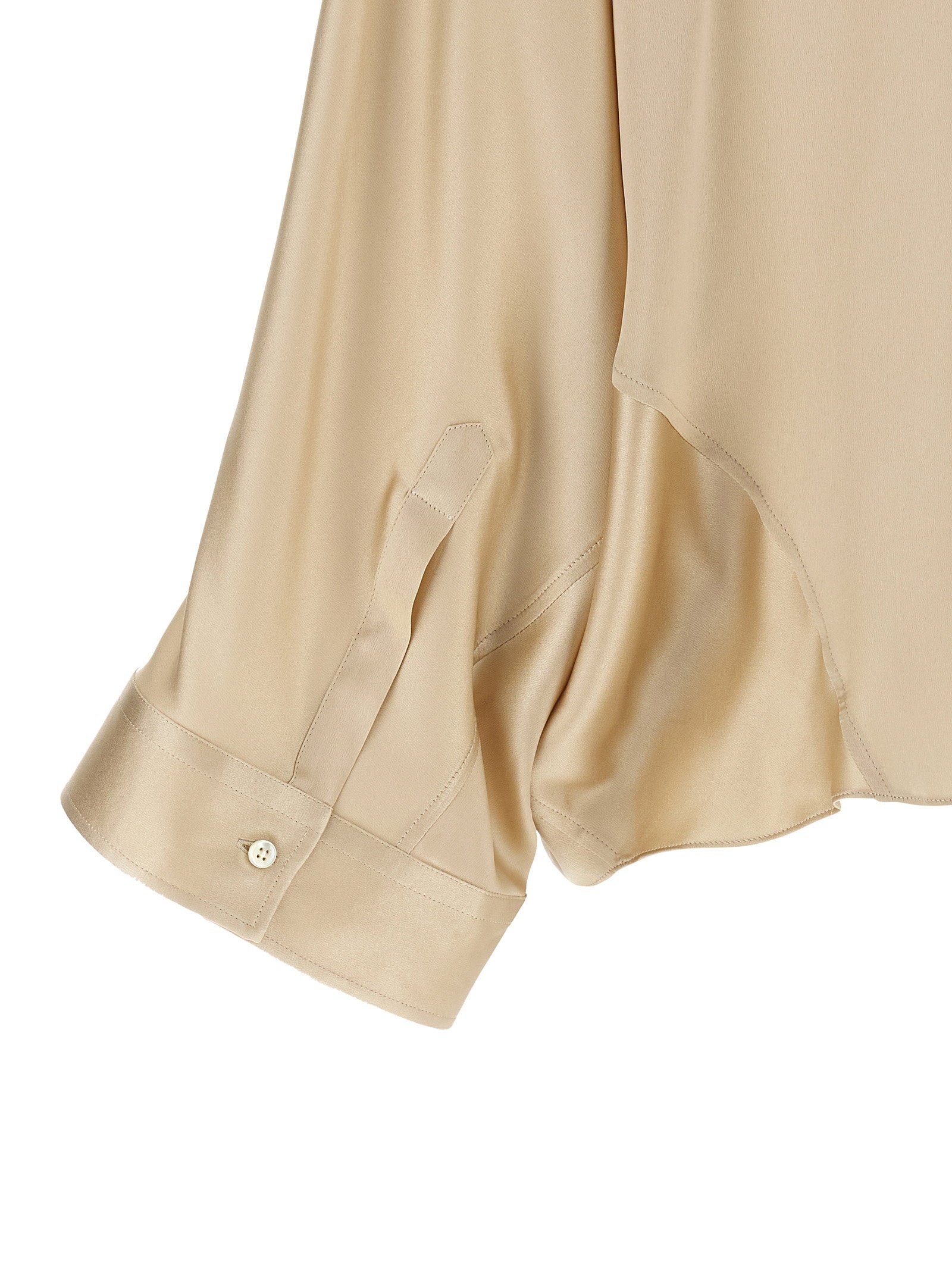 Brunello Cucinelli Monile Satin Shirt – 96% silk, 4% elastane - view 4