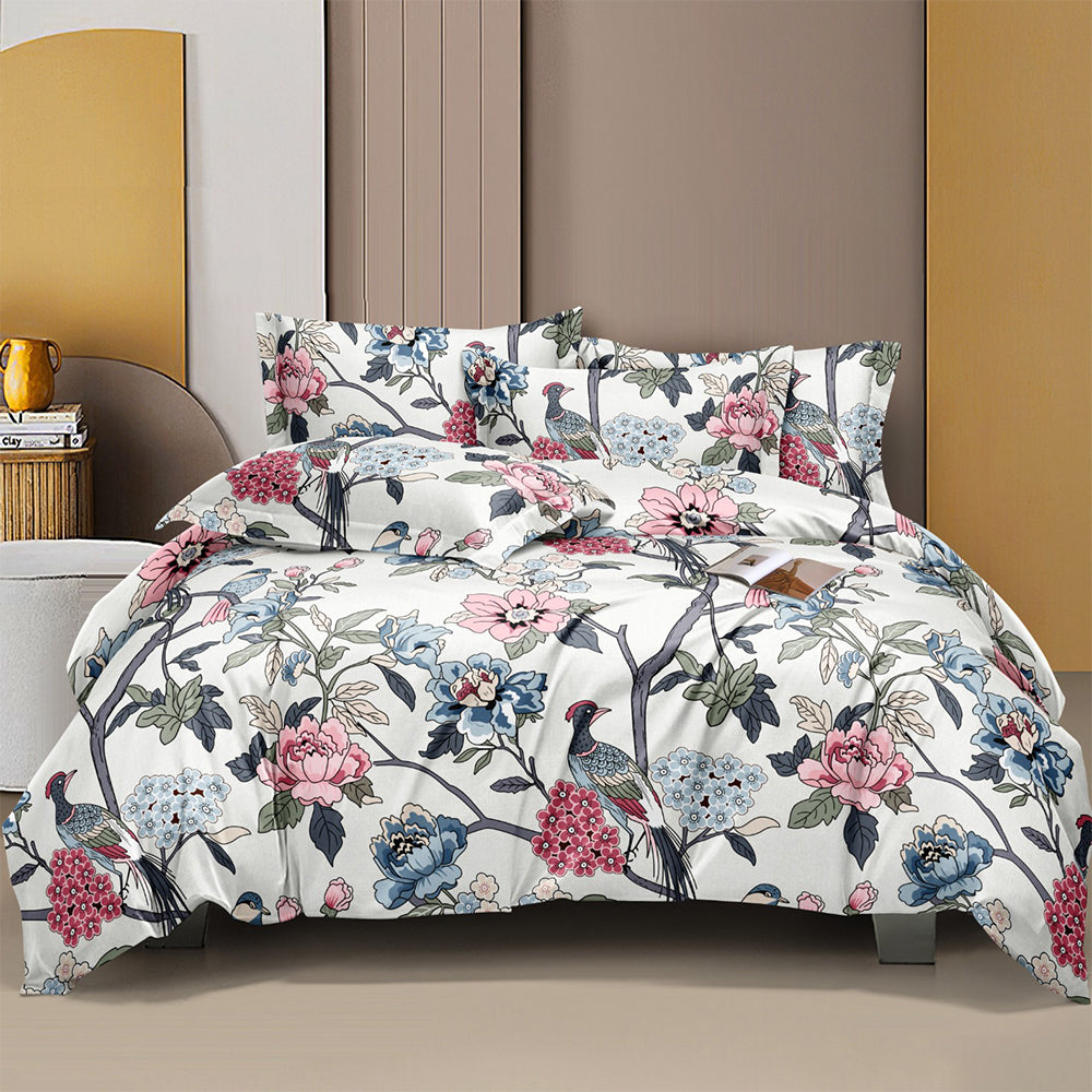 Swayam India Grand Opal Double Bedsheet with 2 Pillow Covers - 23505