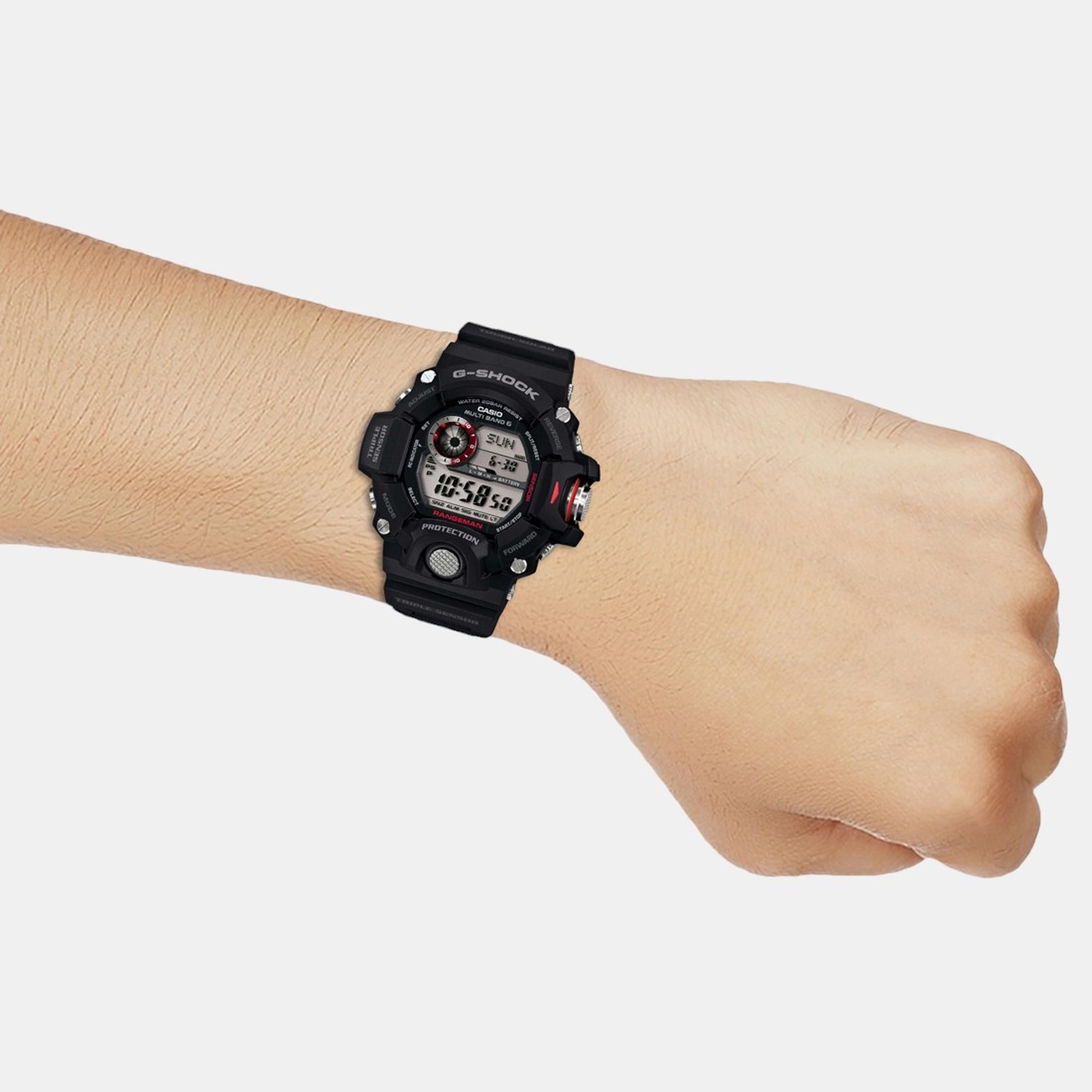 Casio G-Shock Men Quartz Black Dial Digital Resin Watch G485 - view 6