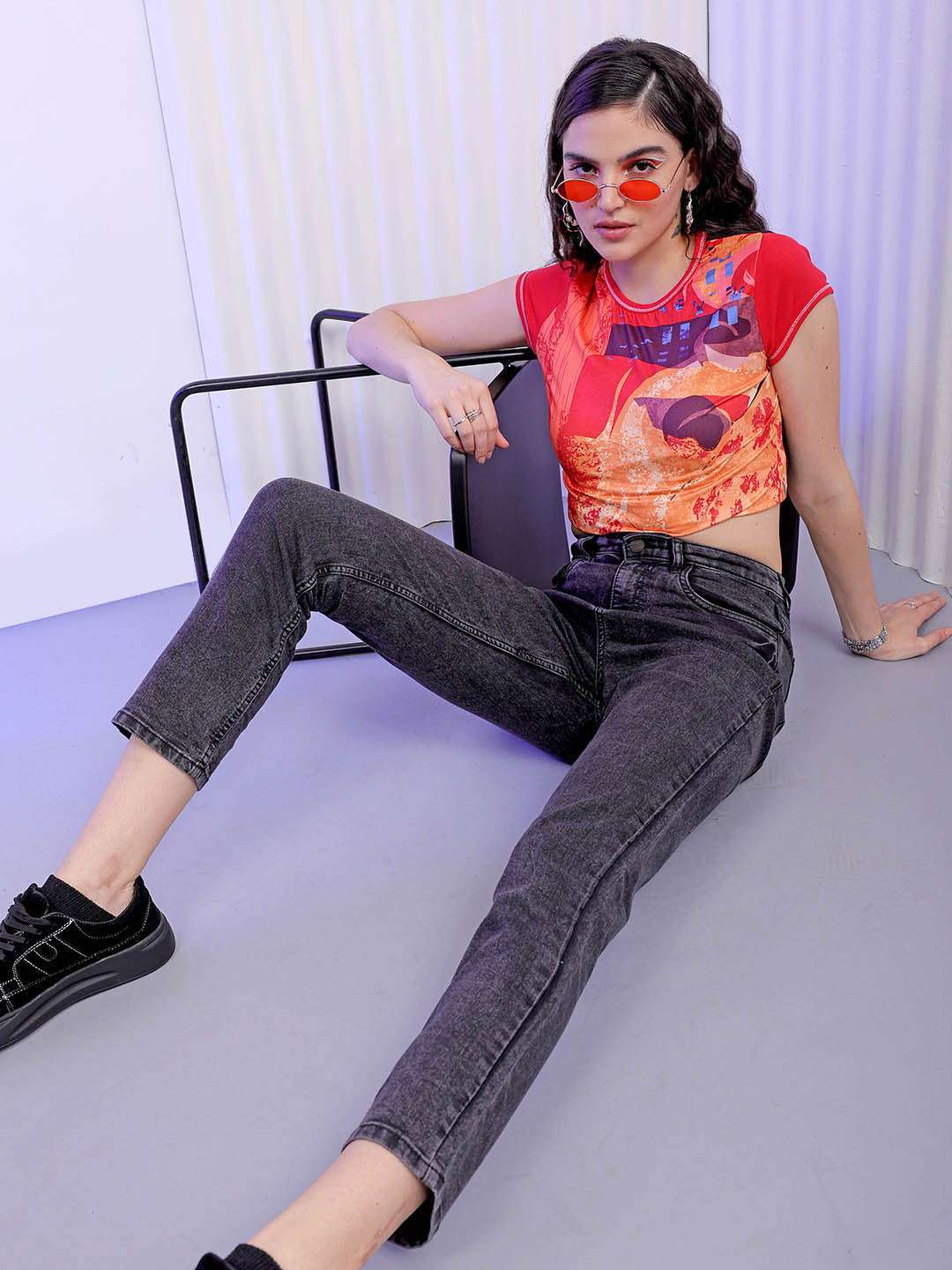 Freehand By The Indian Garage Co Women Straight Fit Jeans