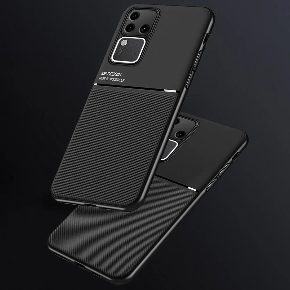 Million Cases Modern Leather Pattern Slimline Case - Vivo