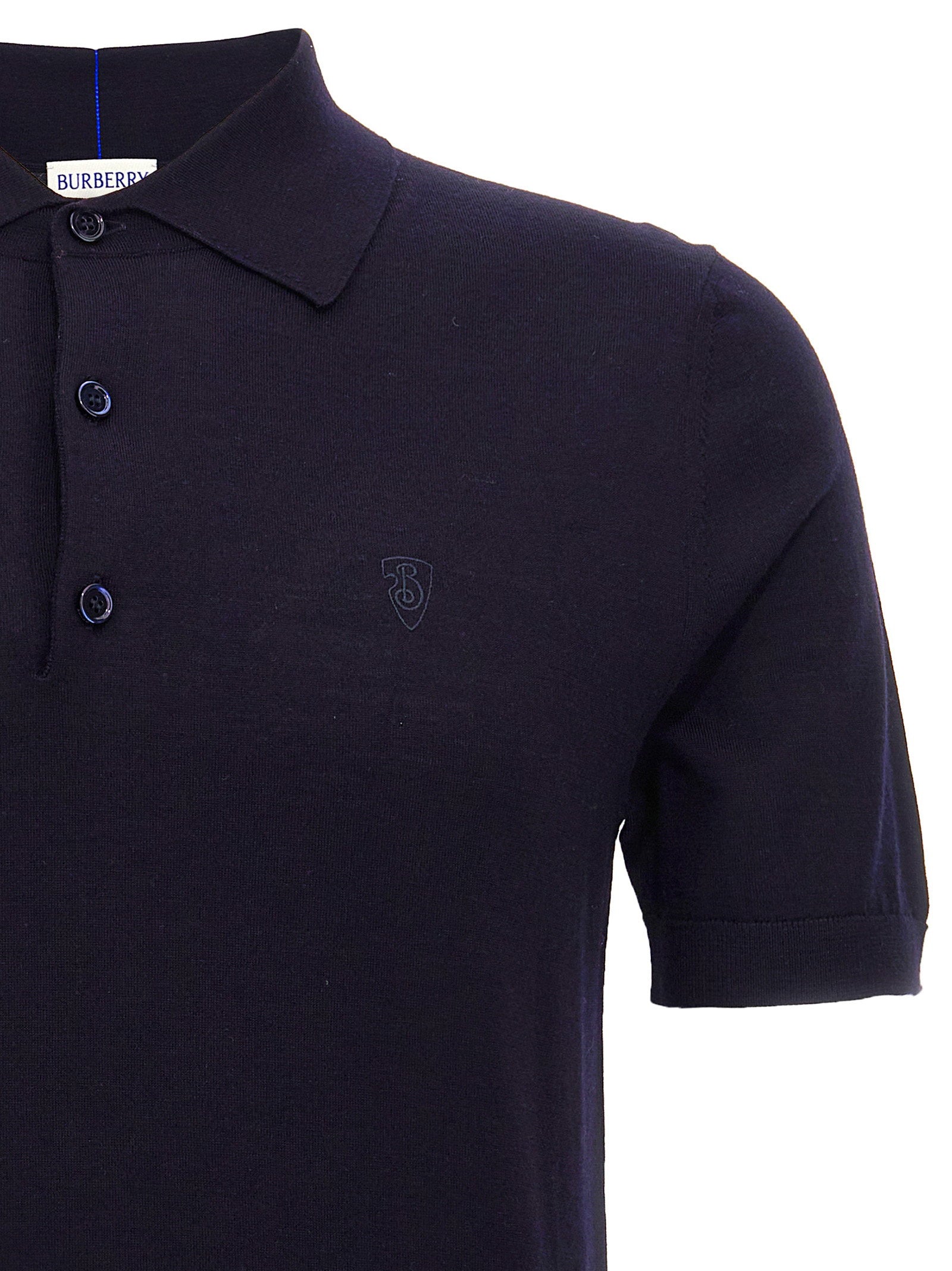 Burberry Wool Polo Shirt – 100% wool - view 3