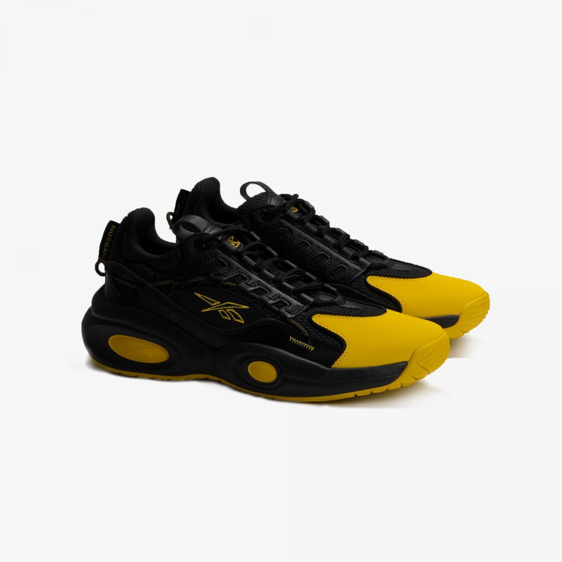 Solution mid yellow – Reebok | SOLUTION MID { YELLOW / BLACK