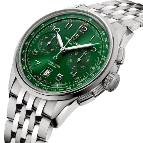Breitling Premier B01 Chronograph Green Dial Men 42mm - view 2