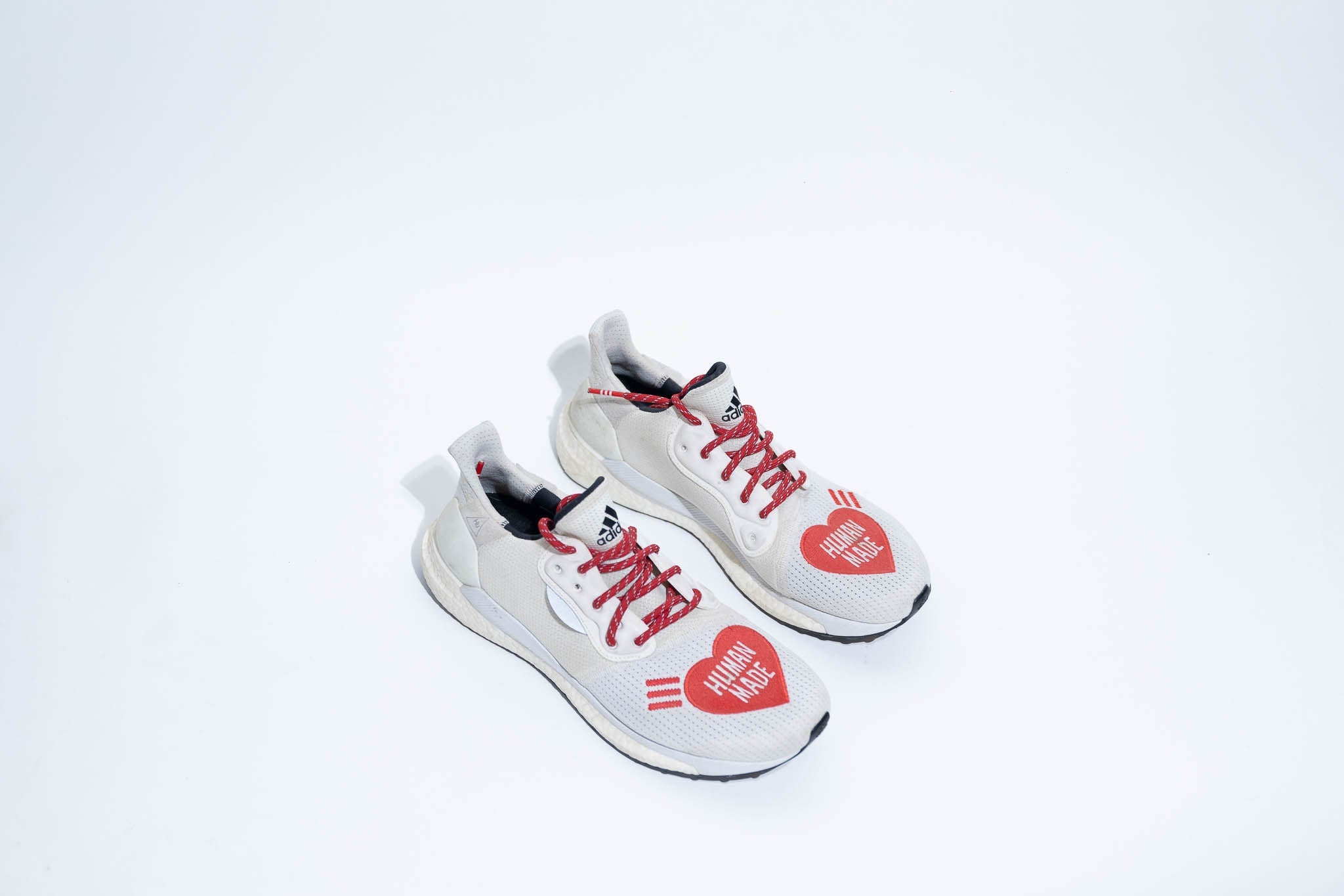 Adidas x Human Made Solar Hu Glide “Love” Sneakers - view 4