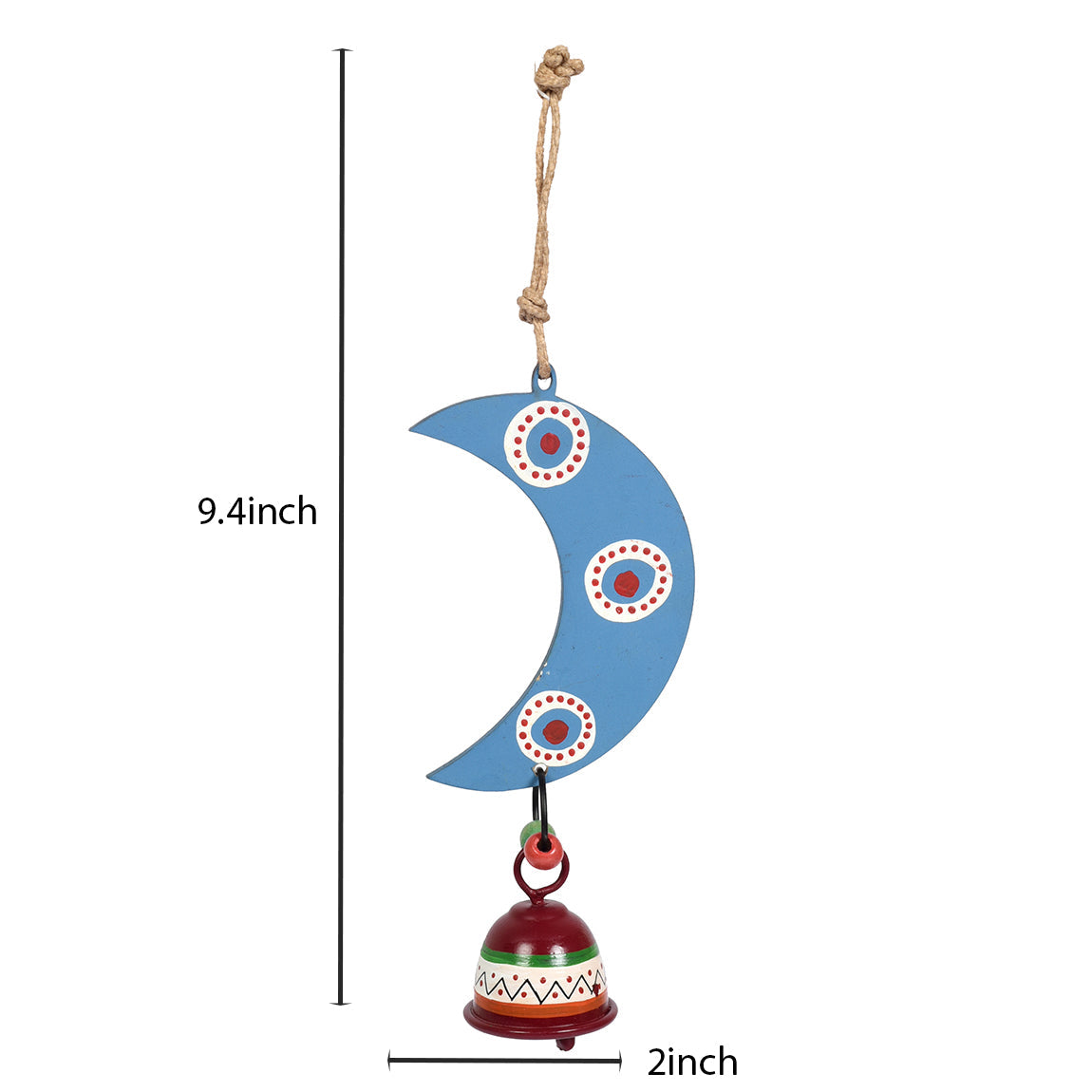 ART CREATIONS BY SUMAN SONTHALIA Aakriti Art Creations Wooden & Metal Wind Chimes for Home - view 3
