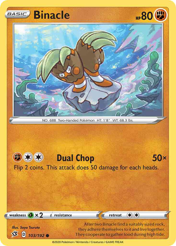Common swsh2-103 non-holo – Pokémon Binacle - 103/192 - Common [swsh2-103] [Non-Holo]