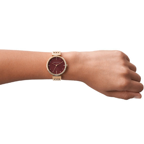 Armani Exchange Dress Red Dial Women 36mm - view 2