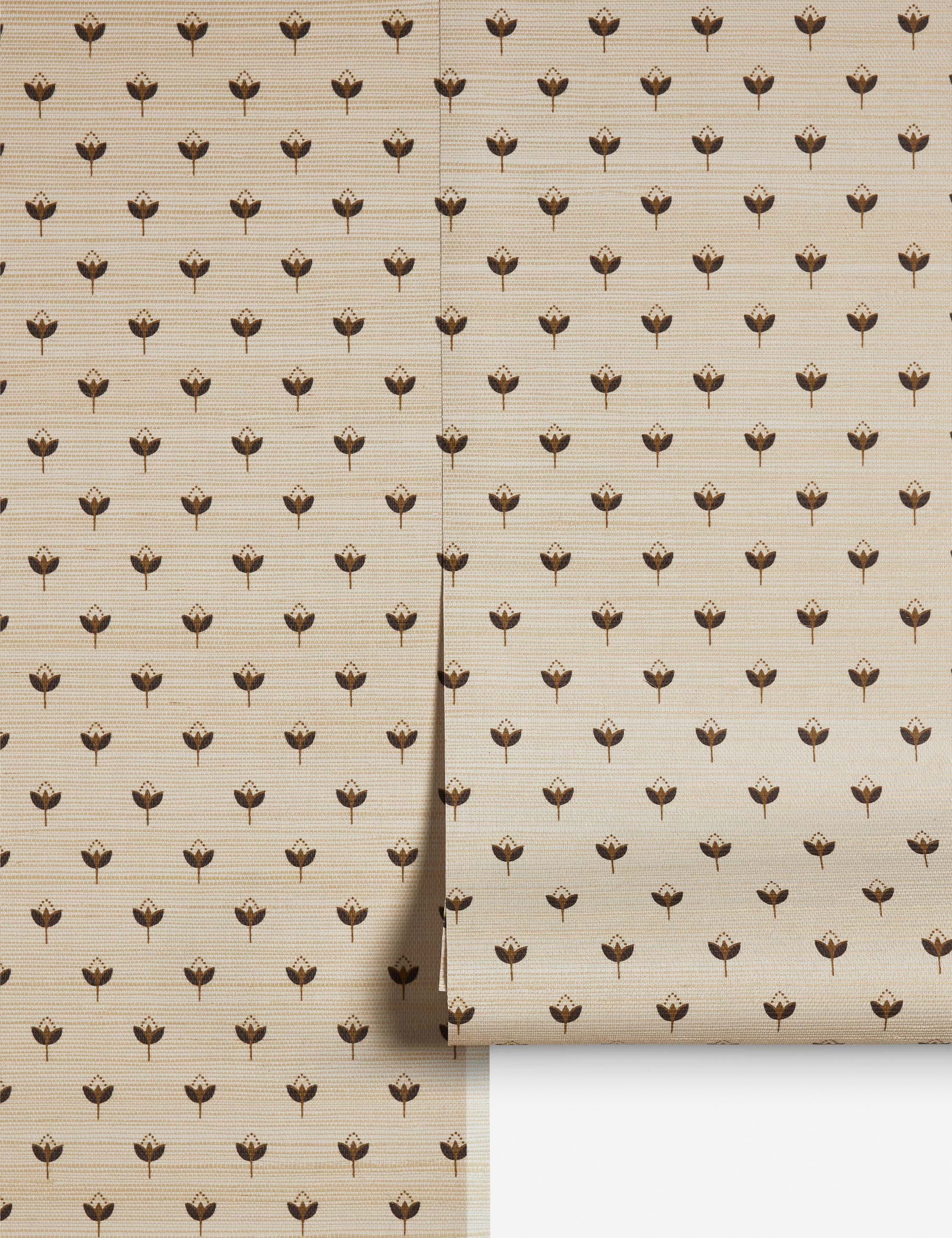 Lulu and Georgia Poiret Grasscloth Wallpaper