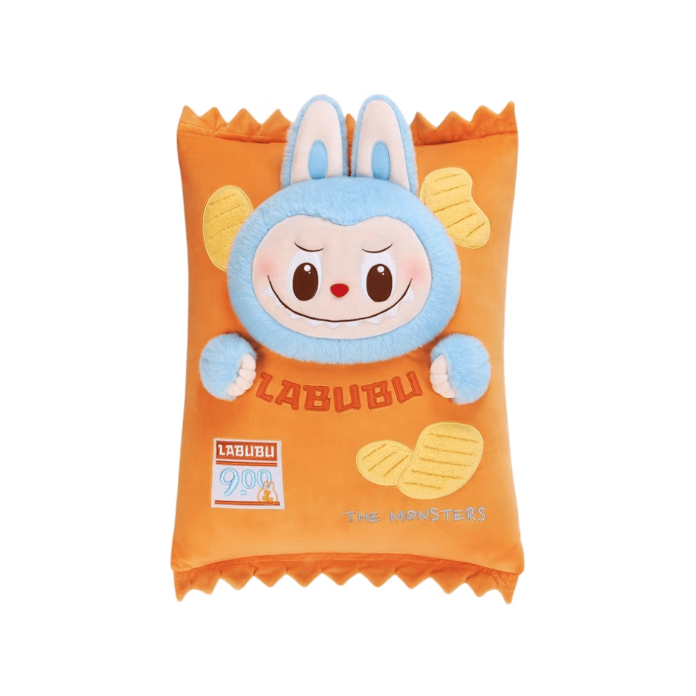 HYPE ELIXIR Pop Mart Labubu The Monsters Wacky Mart Series Chips Pillow
