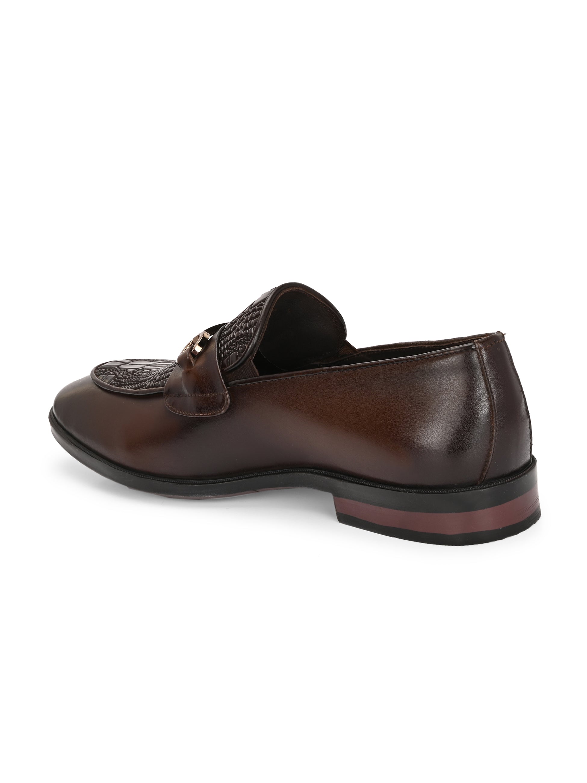 Egoss Shoes Titanium Party Loafers by Aspeerio