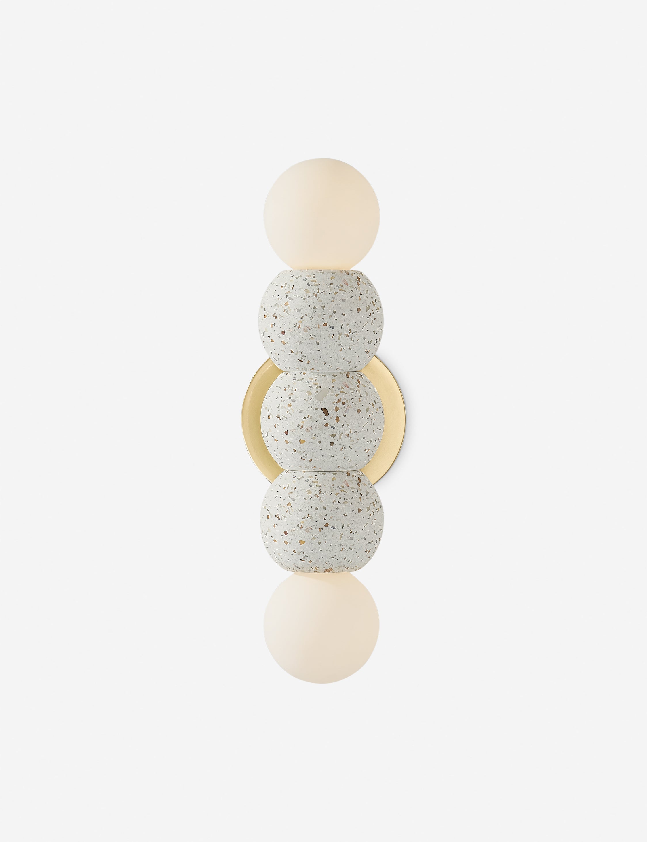 Lulu and Georgia Caro Sconce – White Terrazzo