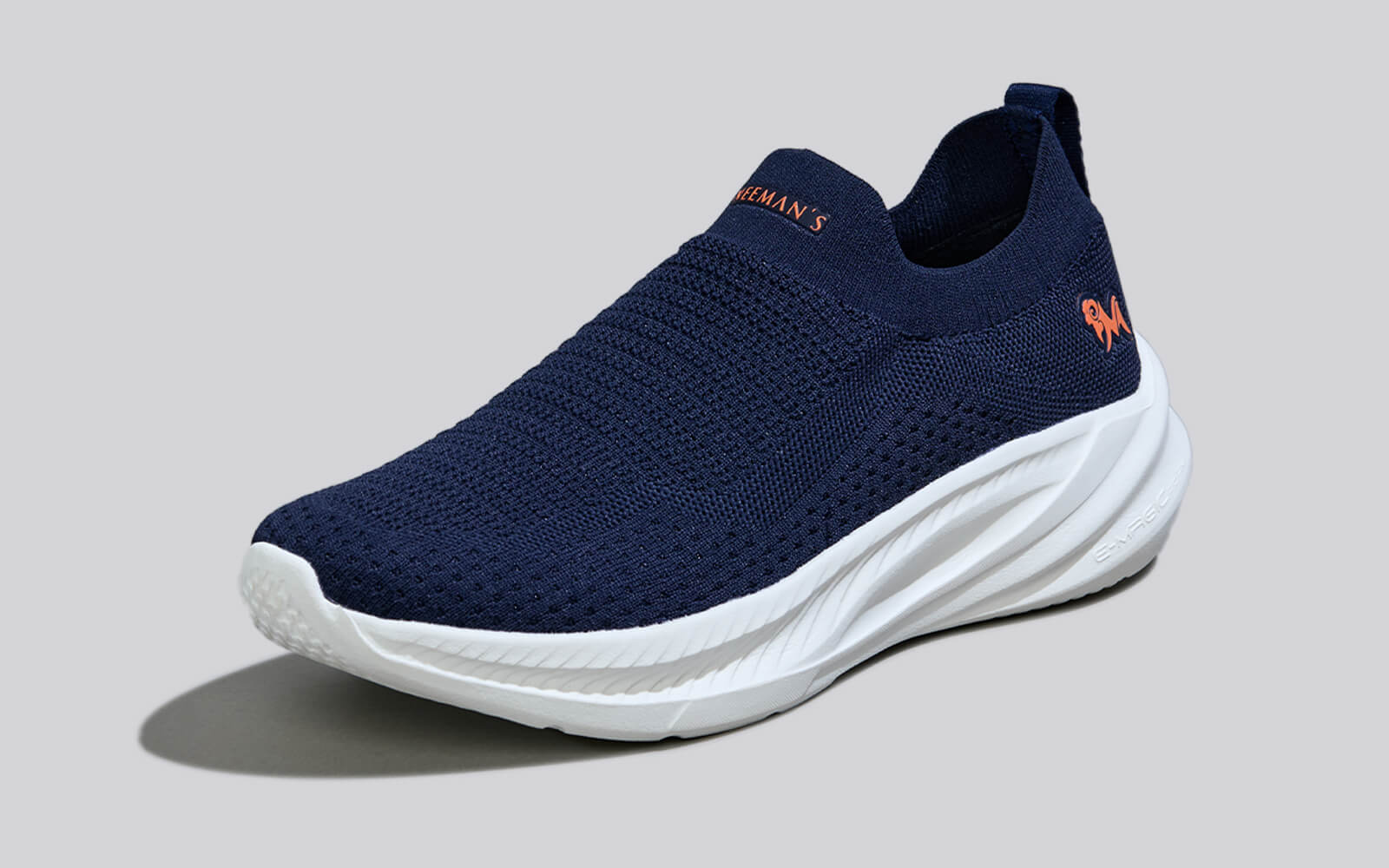 Neeman's Max Cushy Slip Ons : Blue