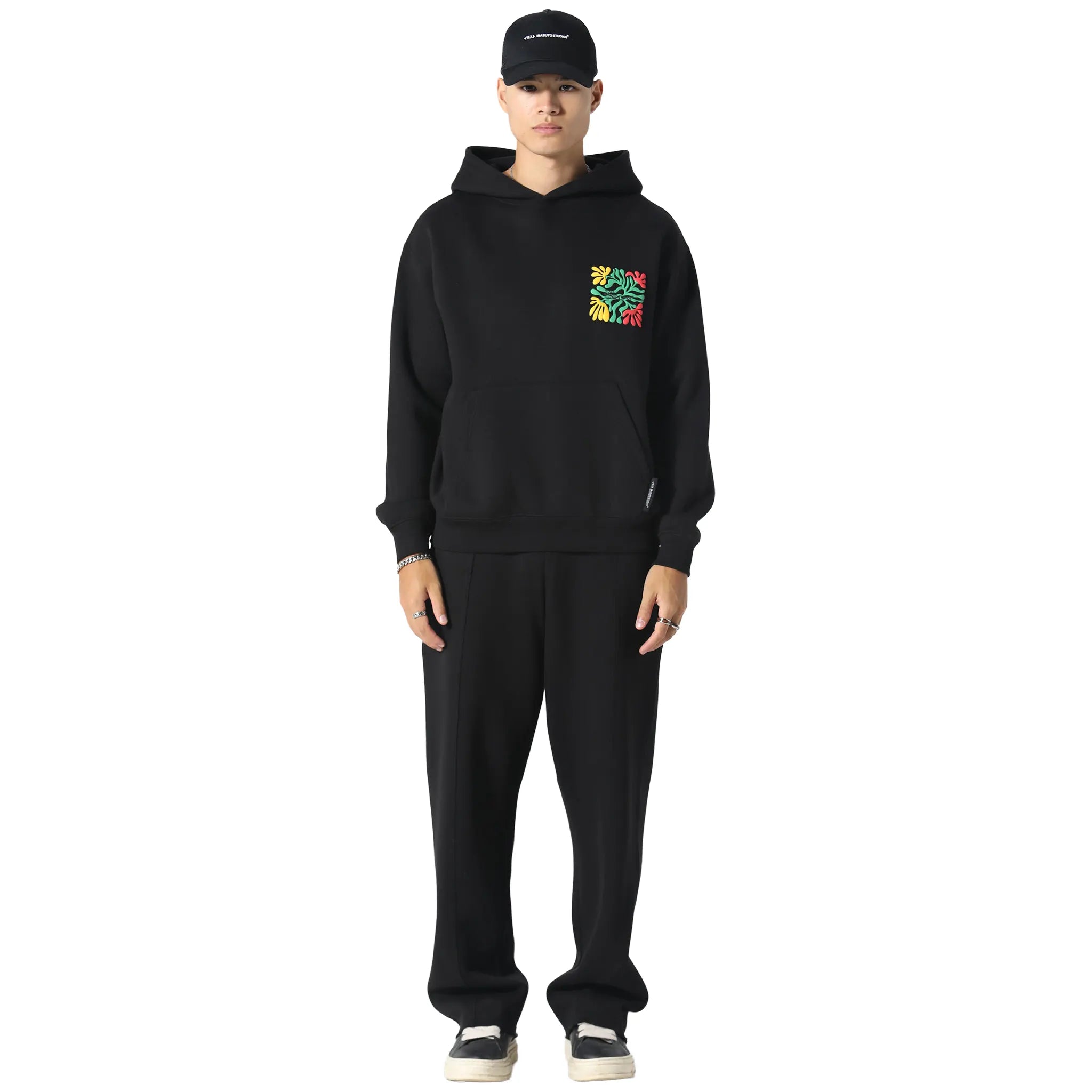 Irasuto Studios Zen Forest Black Hoodie - view 4
