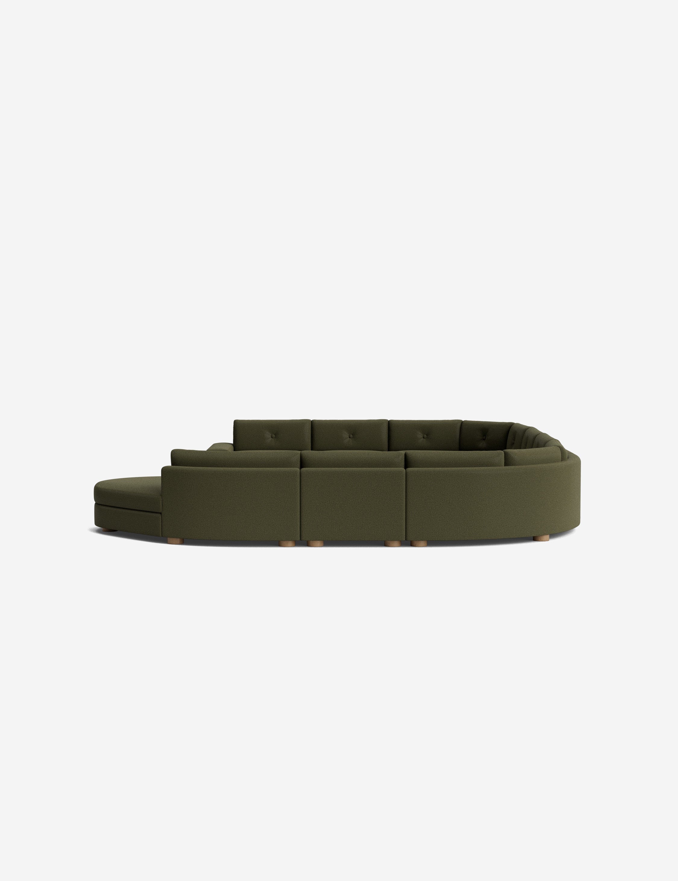 Lulu and Georgia Hill Modular U-Shaped Sectional Sofa - view 51