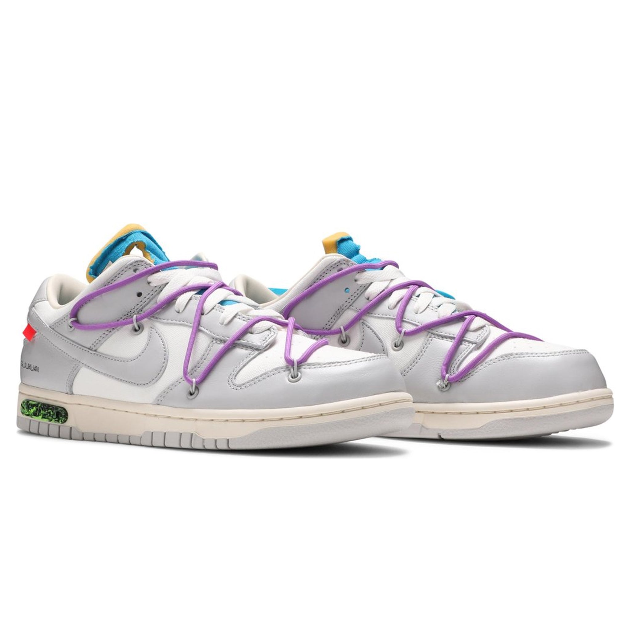Nike x Off White Dunk Low Lot 47 – Grey - view 2