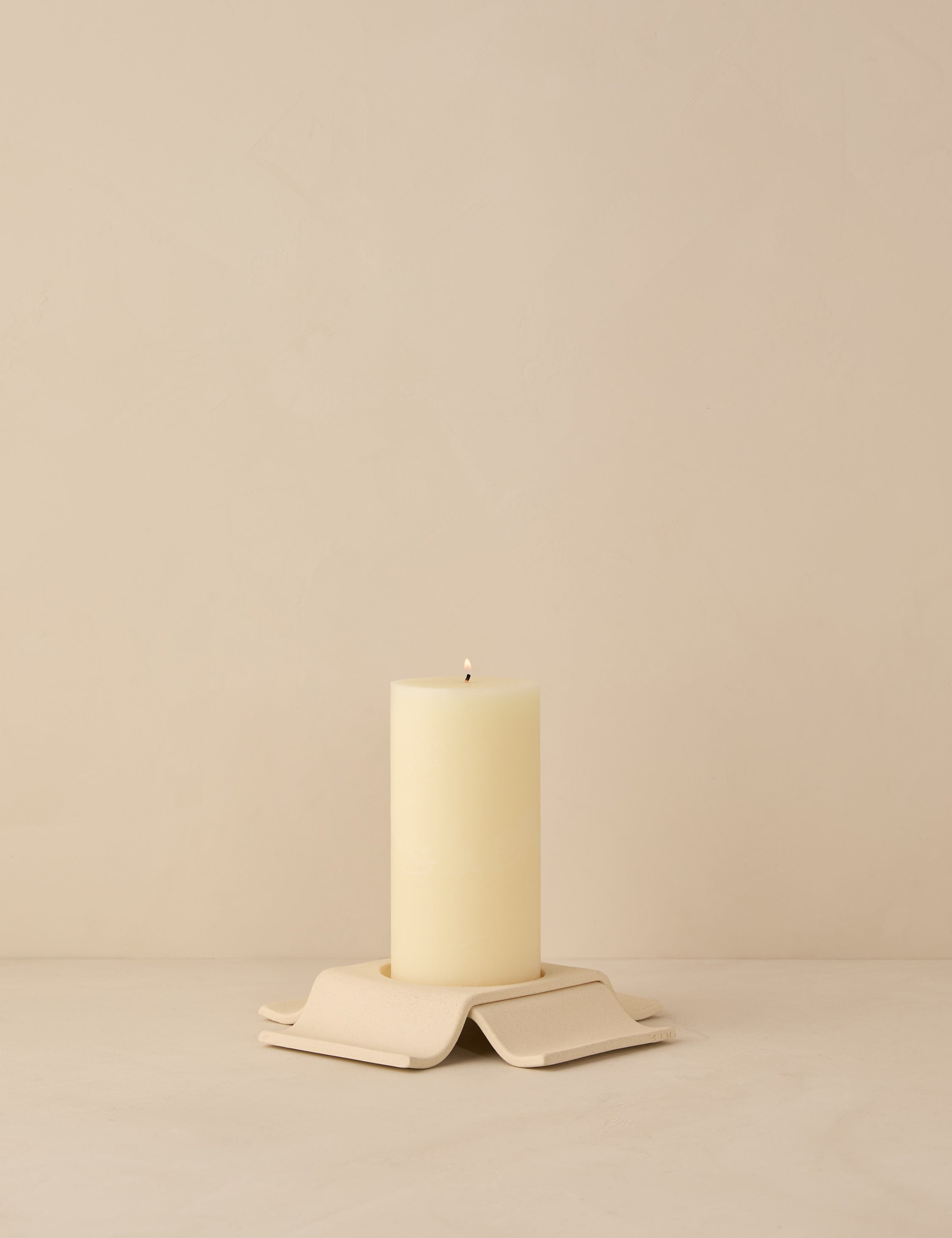 Lulu and Georgia Noor Pillar Candle Holder by SIN