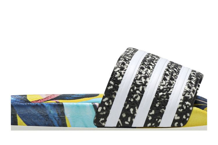 Yeezy adidas Adilette Slides The Farm Tropical Leaf Print (Women's) - view 2