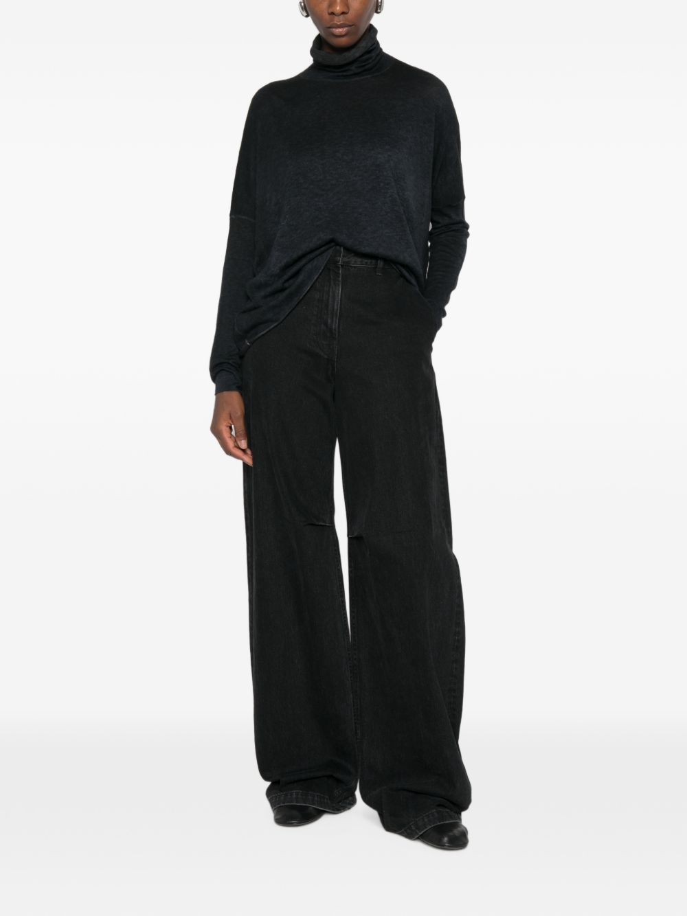 Avant Toi Sweater – Wool 70%, Cashmere 30% - view 5