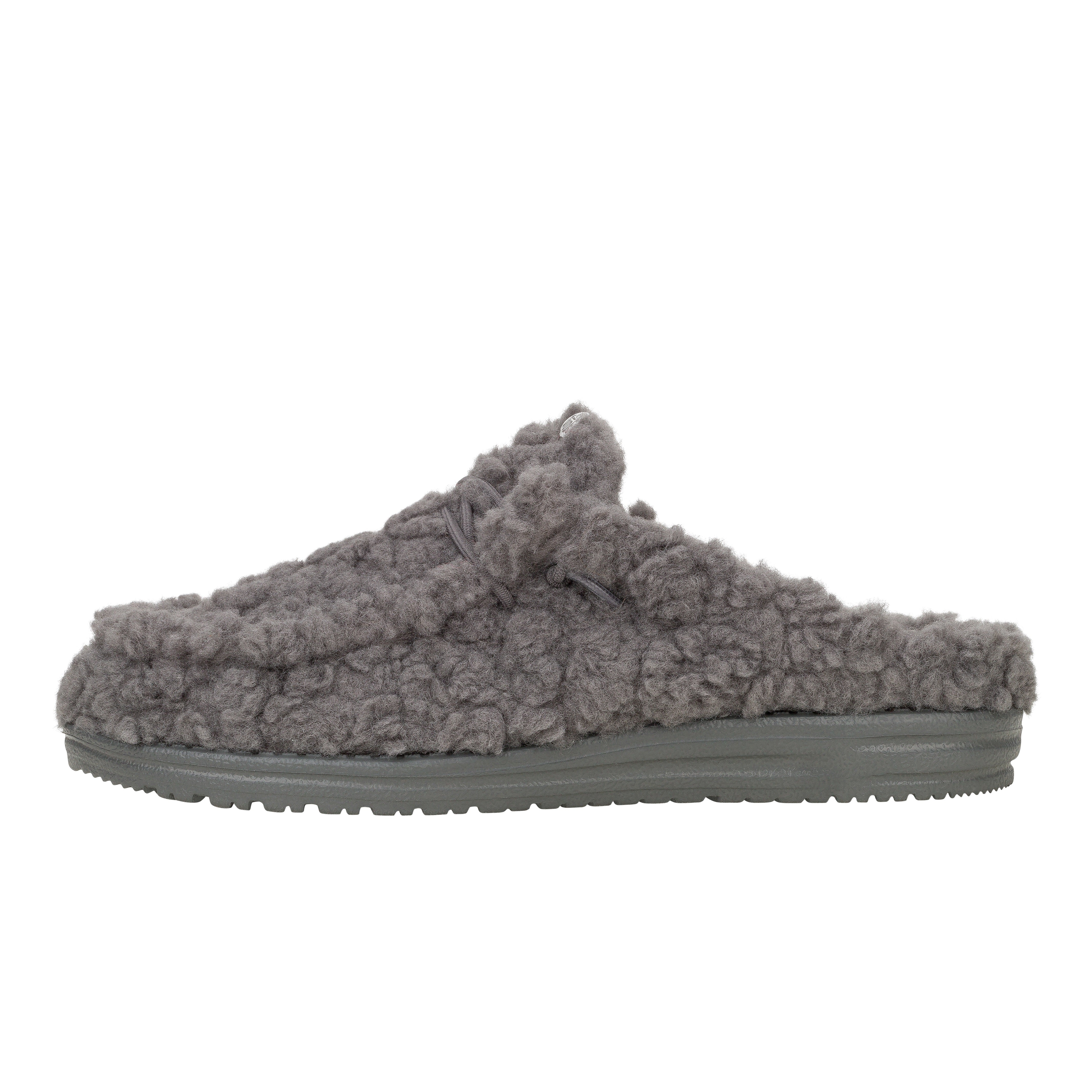HEYDUDE shoes Wally Slipper - Cozy Granite Grey