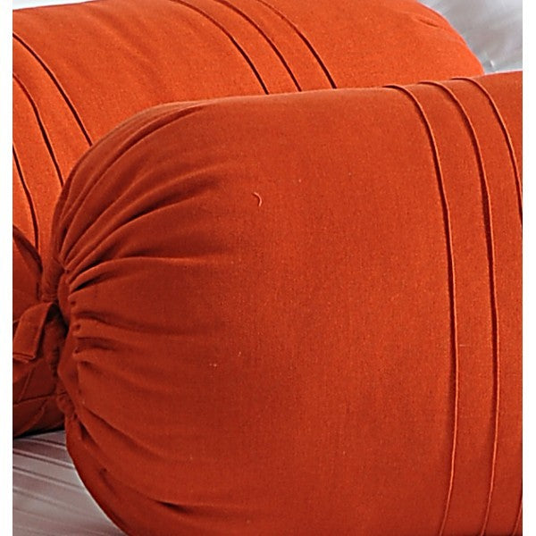 Swayam India Rust Bolster Cover - view 2