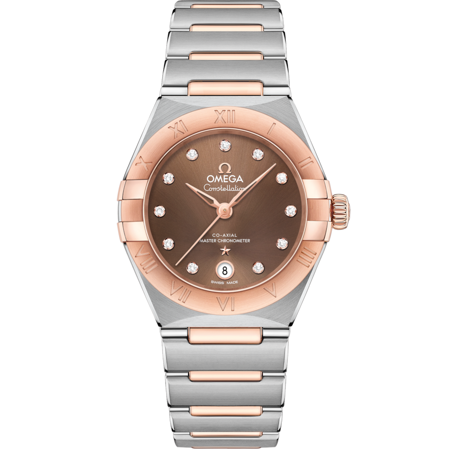 Omega Constellationladies Brown Dial Women 29MM