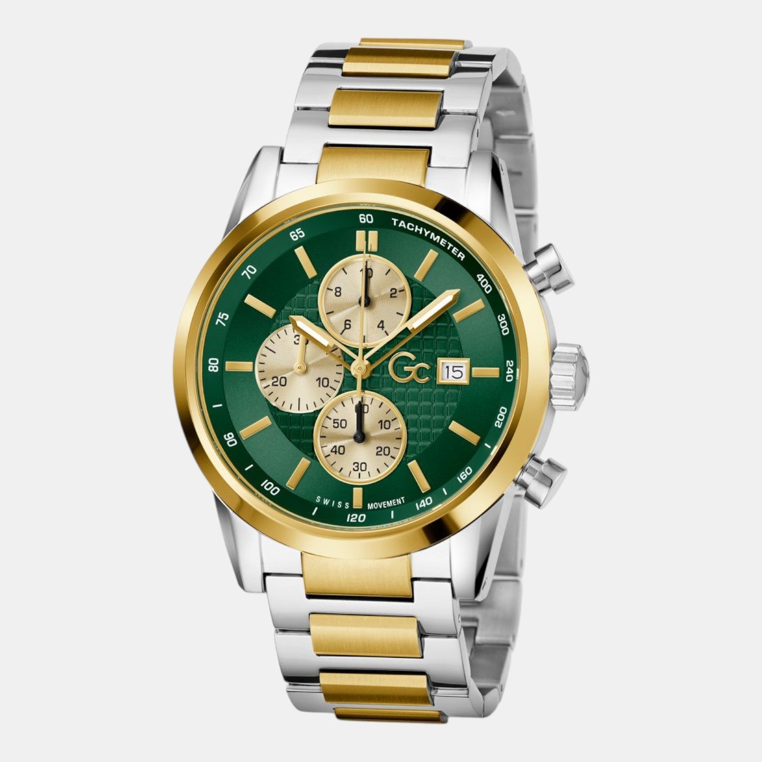 GC Gallant Men Quartz Green Dial Chronograph Stainless Steel Watch Z61002G9 - view 4