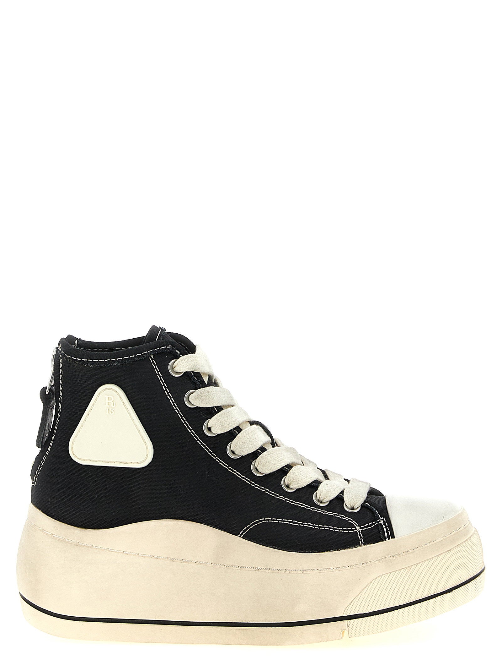 R13 Hi Top Sneakers – 100% cotton