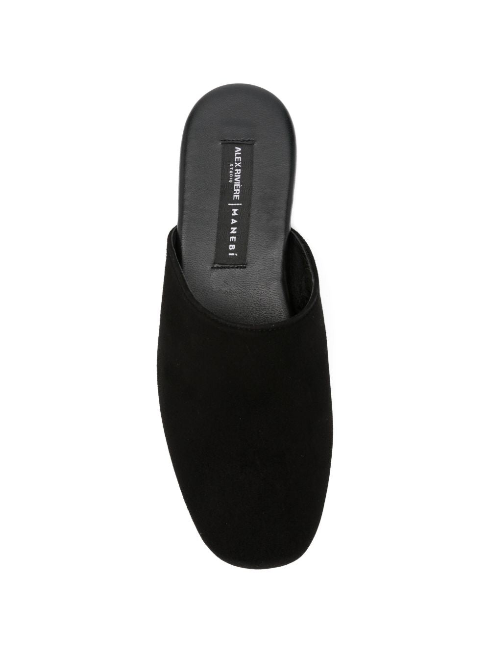 Manebí Manebà Suede leather slippers – Outer: Calf Leather 100% - view 3