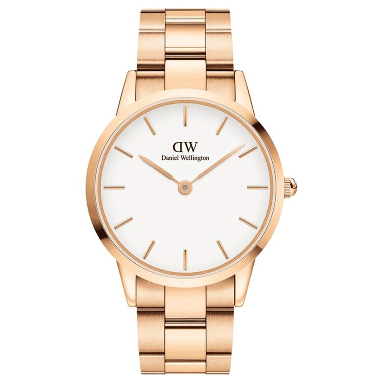 Daniel Wellington Iconic Link White & Rose Gold - view 4