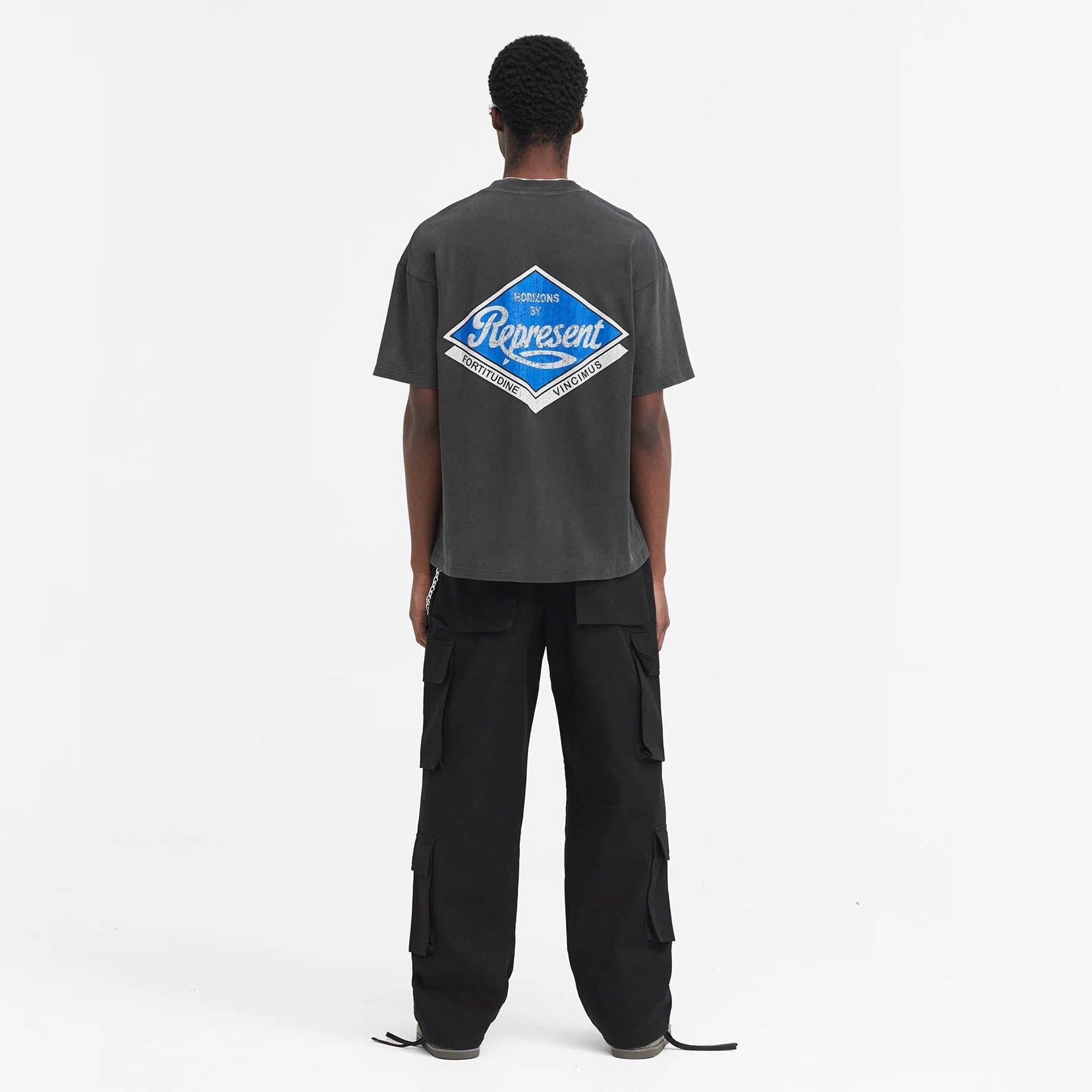 Represent | CLASSIC PARTS T-SHIRT { AGED BLACK - view 9