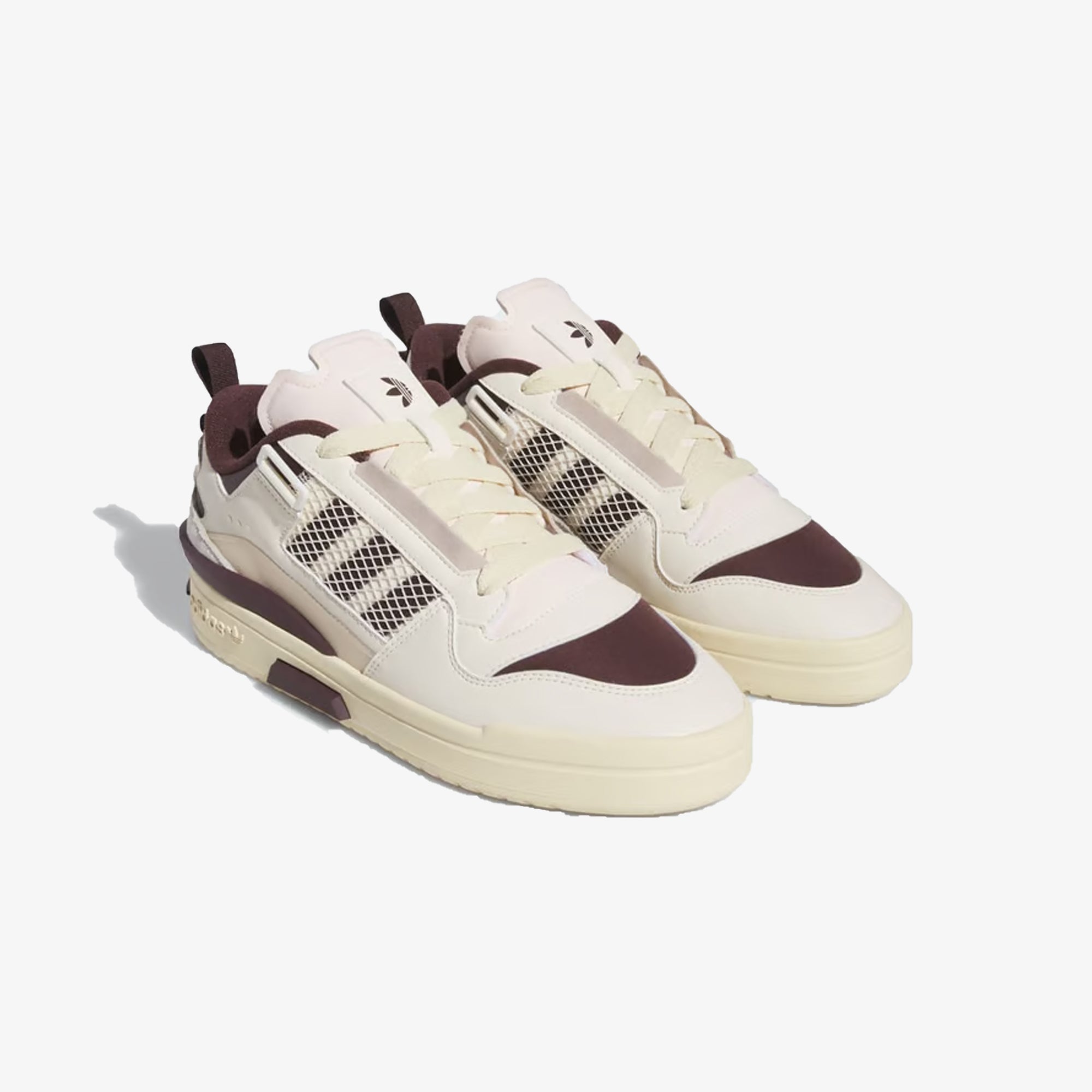 Adidas Originals | FORUM MOD LOW { CREAM WHITE/SHADOW BROWN/PINK