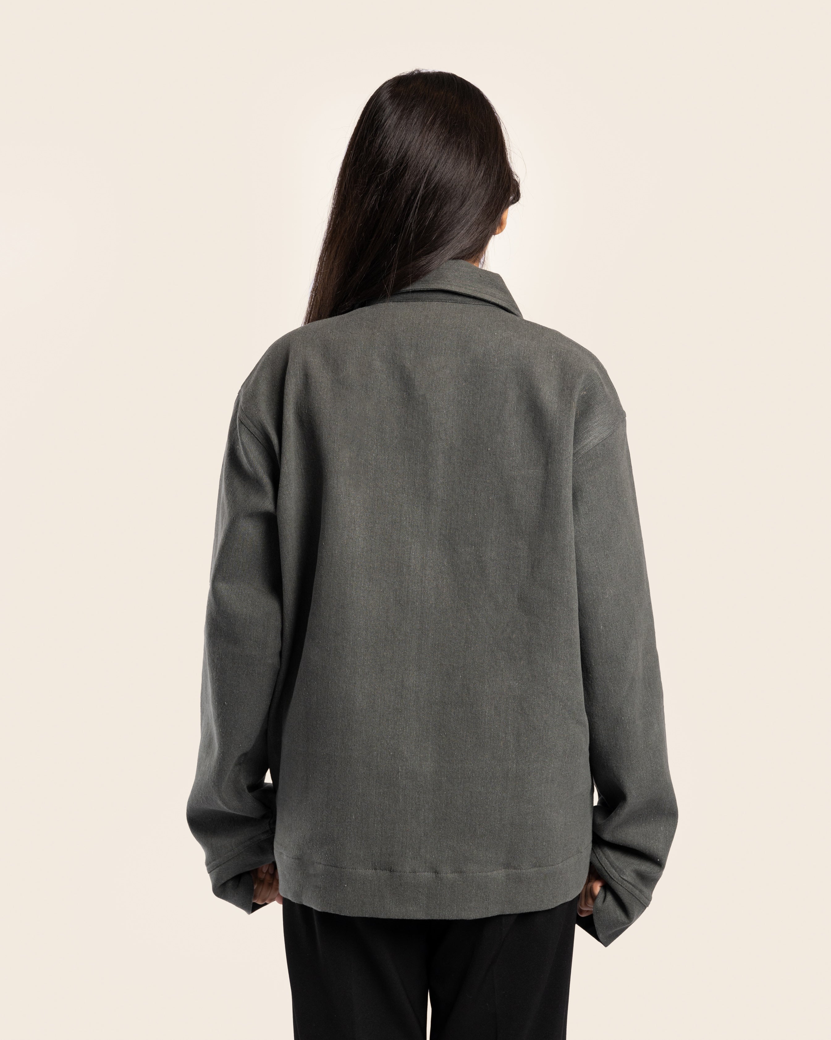 MNST GEAR Kenji Jacket In Charcoal – Grey - view 2