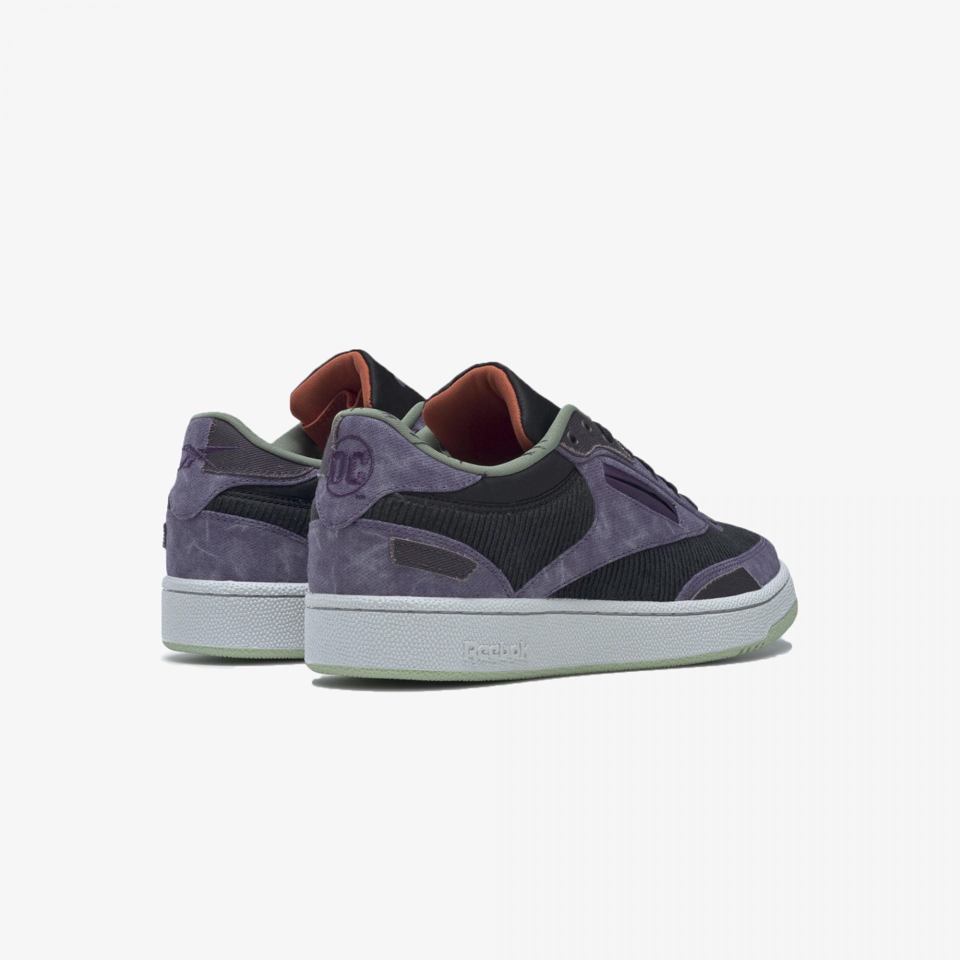 Reebok | DC X CLUB C JOKER { PURPLE/BLACK - view 2