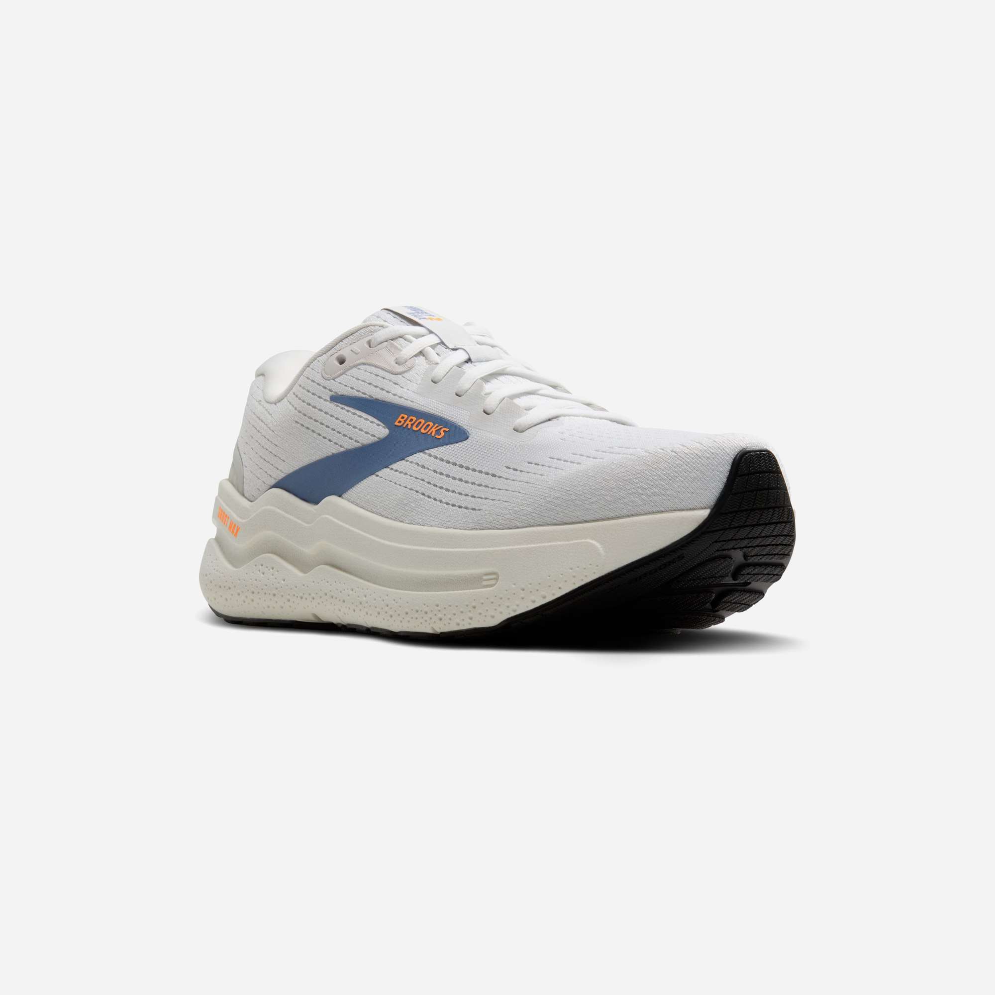 Brooks Ghost Max 2 White WinterSky Orange - view 2