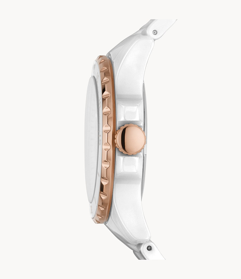 Fossil FB-01 White Dial Women's Watch 36mm - view 2