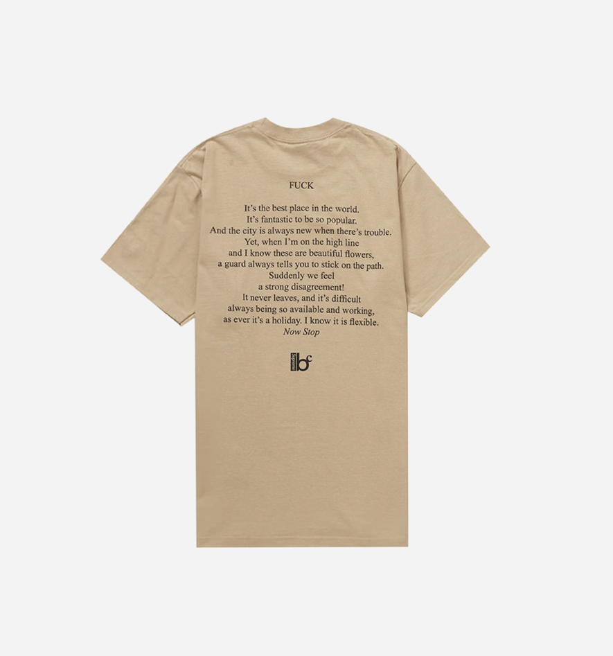 Supreme Coporation Fuck Tee Khaki - view 2