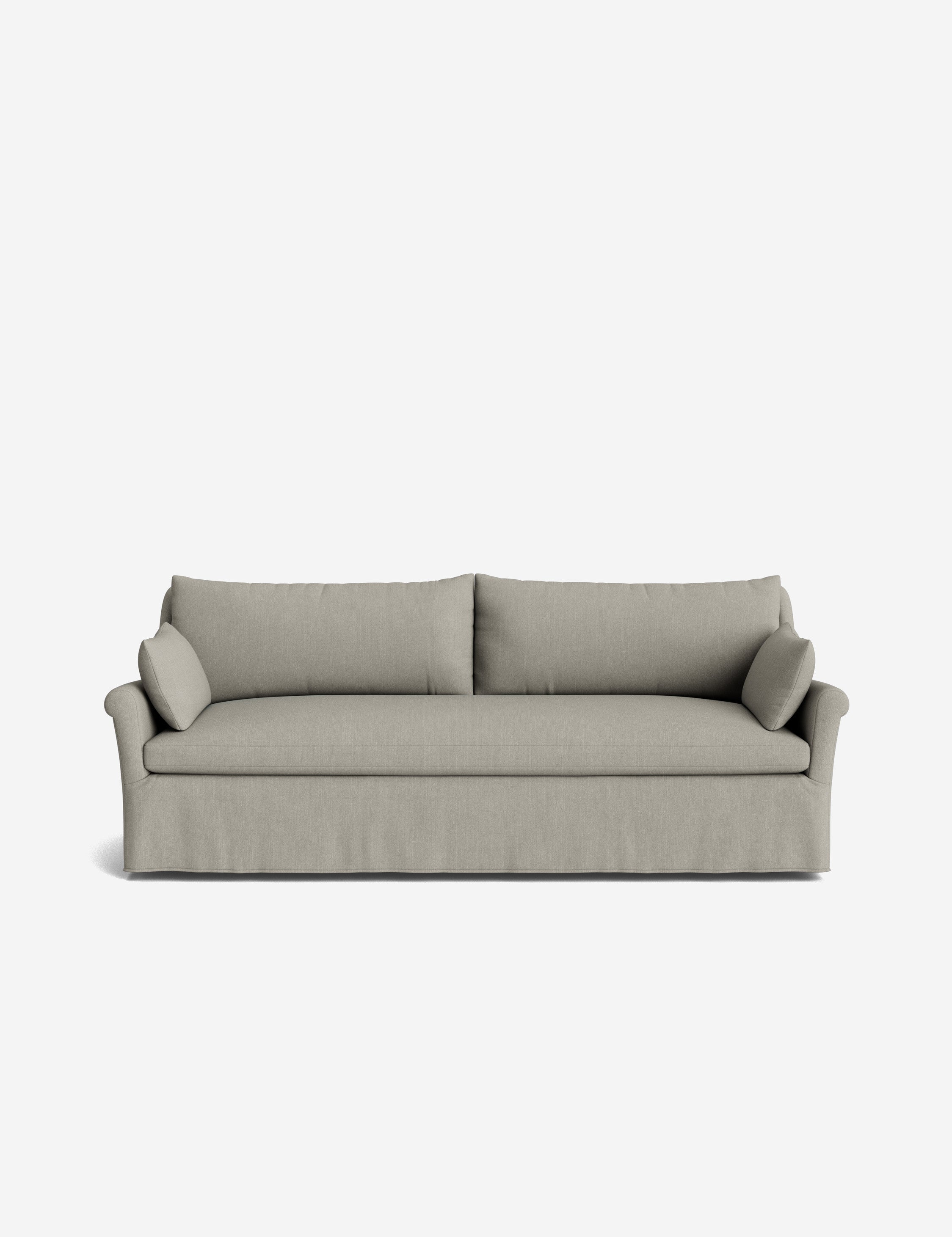 Lulu and Georgia Portola Rolled Arm Slipcover Sofa - view 173