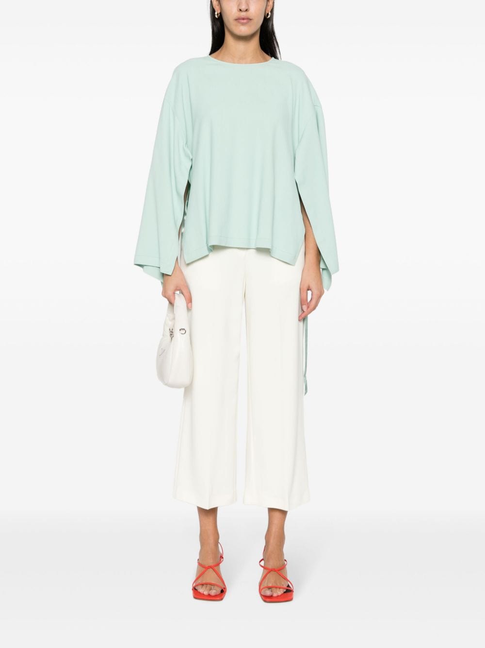 Erika Cavallini Semi-Couture Wide-leg trousers - view 4