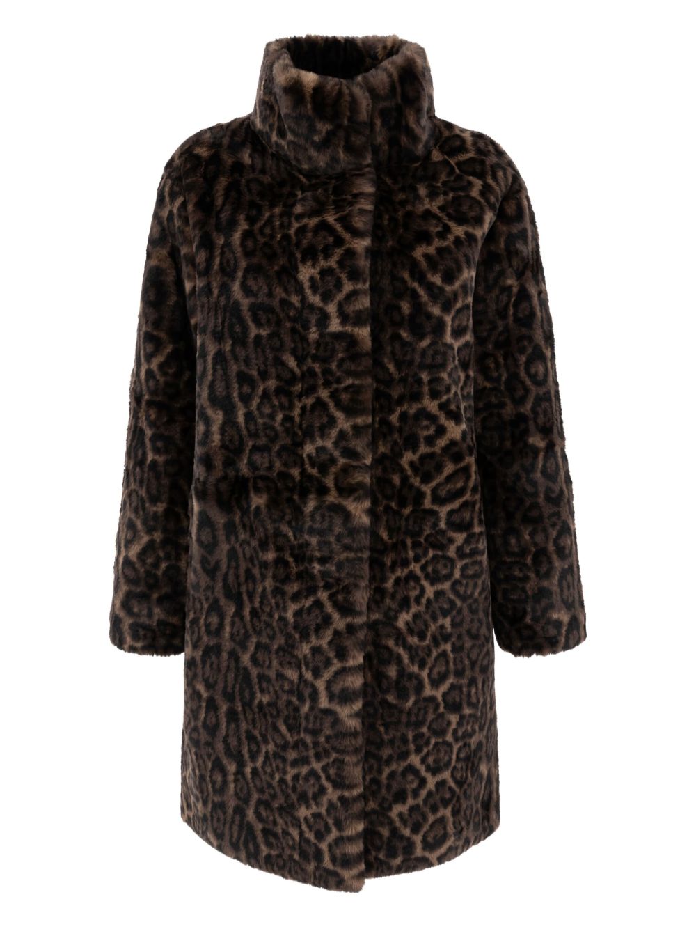 Apparis Leopard Faux-Fur Coat – 100% Recycled Polyester