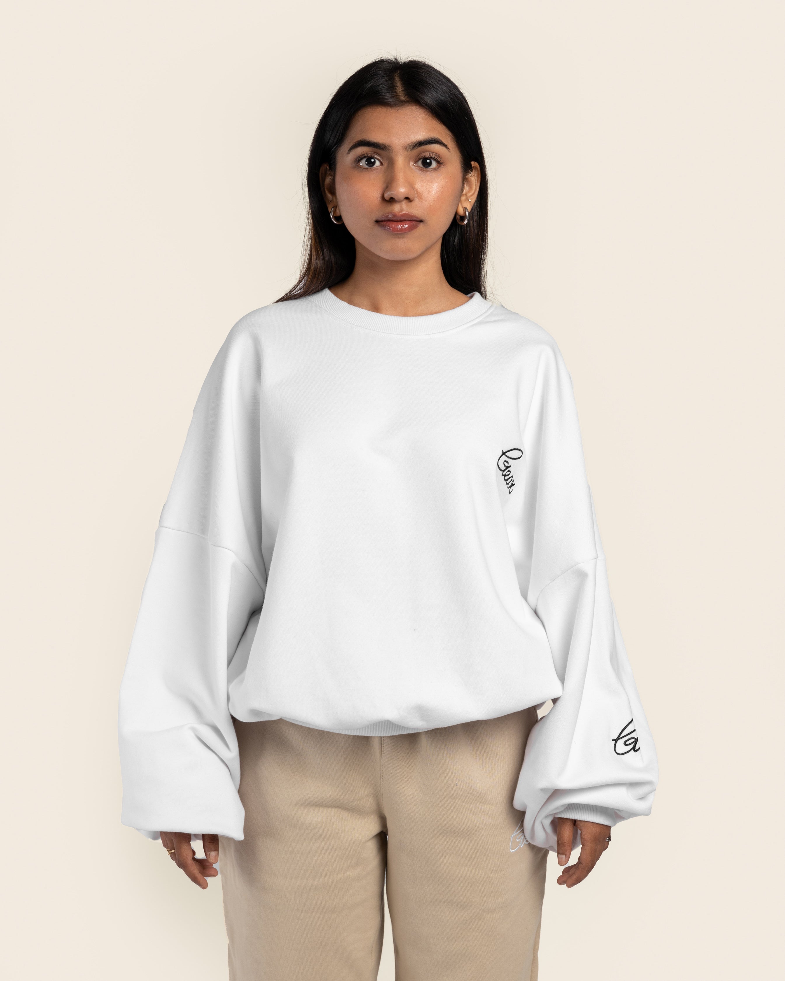MNST GEAR Sweatshirt 'white'