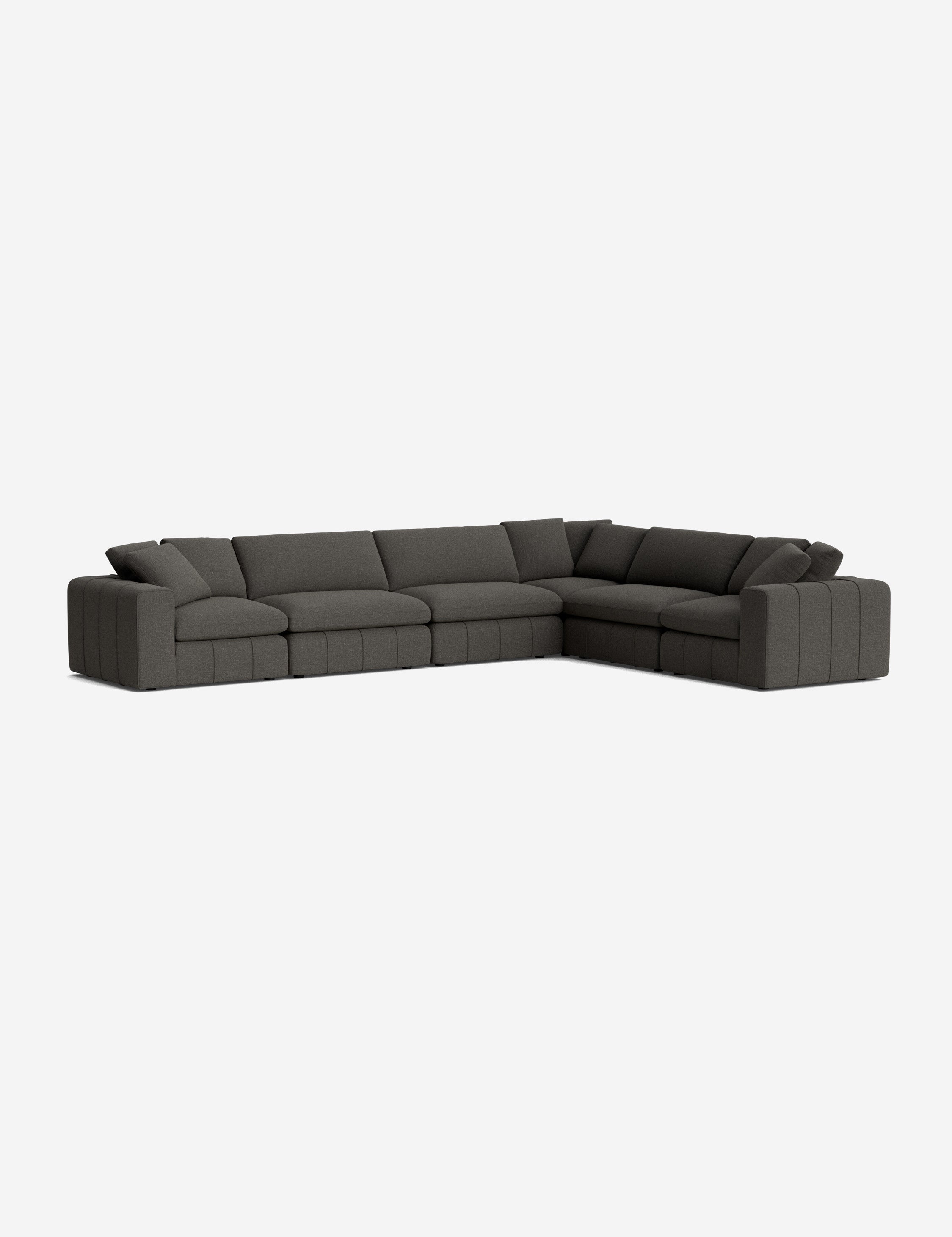 Lulu and Georgia Capella Modular Corner Sectional Sofa - view 52