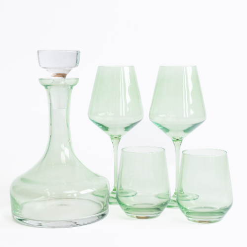Estelle colored glass glassware – Estelle Colored Glass New Beginnings