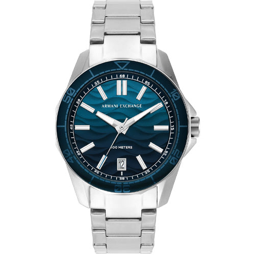 Armani Exchange Spencer Blue Dial Men 44mm