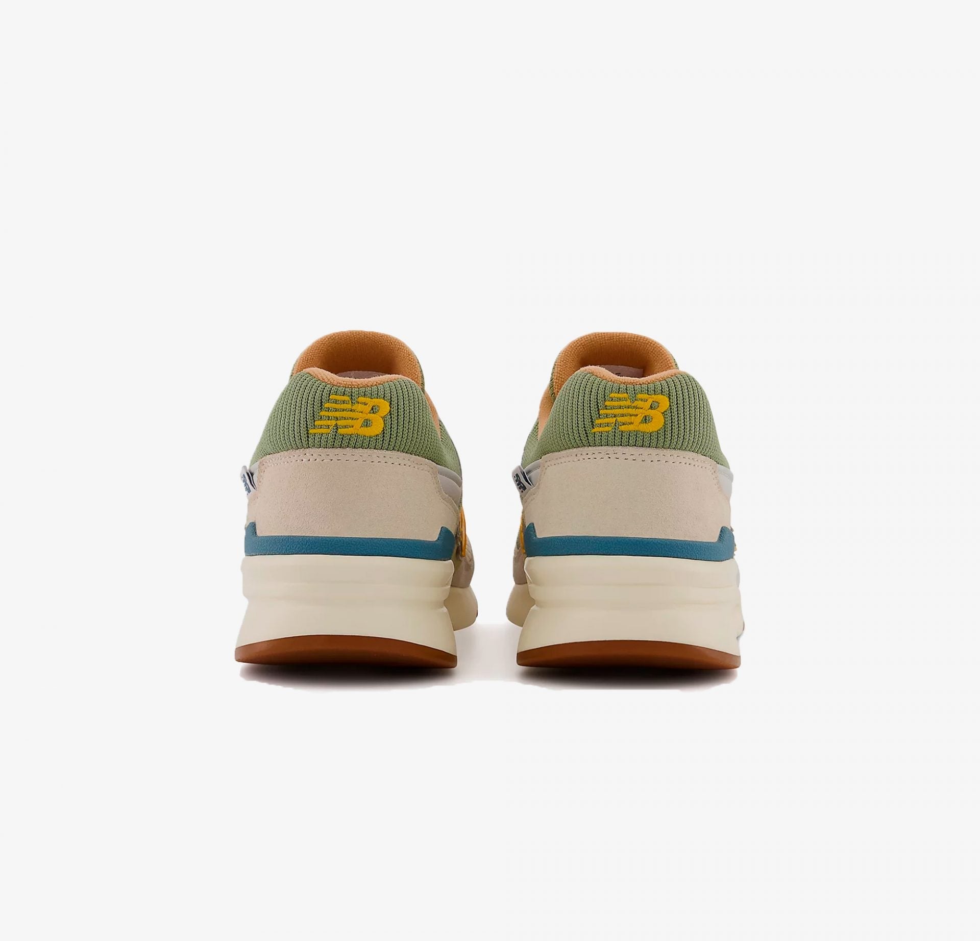 New Balance | 997H { OLIVE LEAF / SUNFLOWER - view 2